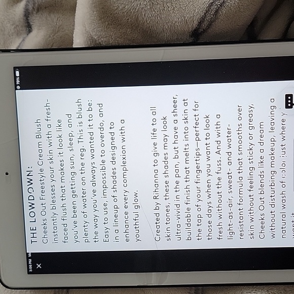 New Fenty Beauty Cheeks Out Freestyle Cream Blush  Peach Face - Picture 8 of 12